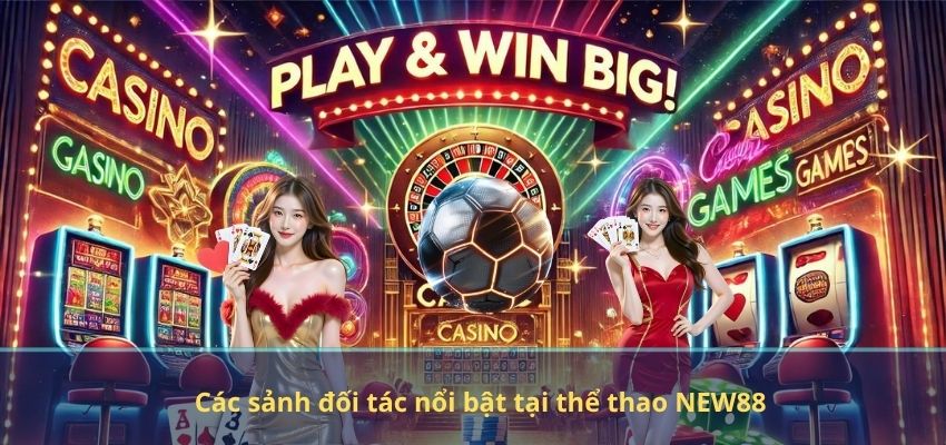 Các sảnh đối tác nổi bật tại thể thao NEW88