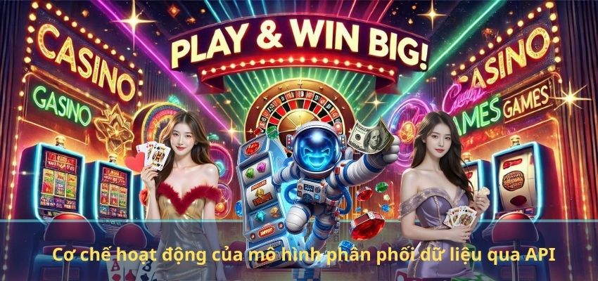 Cơ chế hoạt động của mô hình phân phối dữ liệu qua API