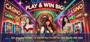 Kèo Penalty NEW88 – Bí Kíp Soi Kèo Chuẩn Xác Cho Người Mới 2026